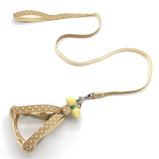 Cotton fashion dog leash by Cashymart featuring a colorful, durable collar with metal clasp for pets.
