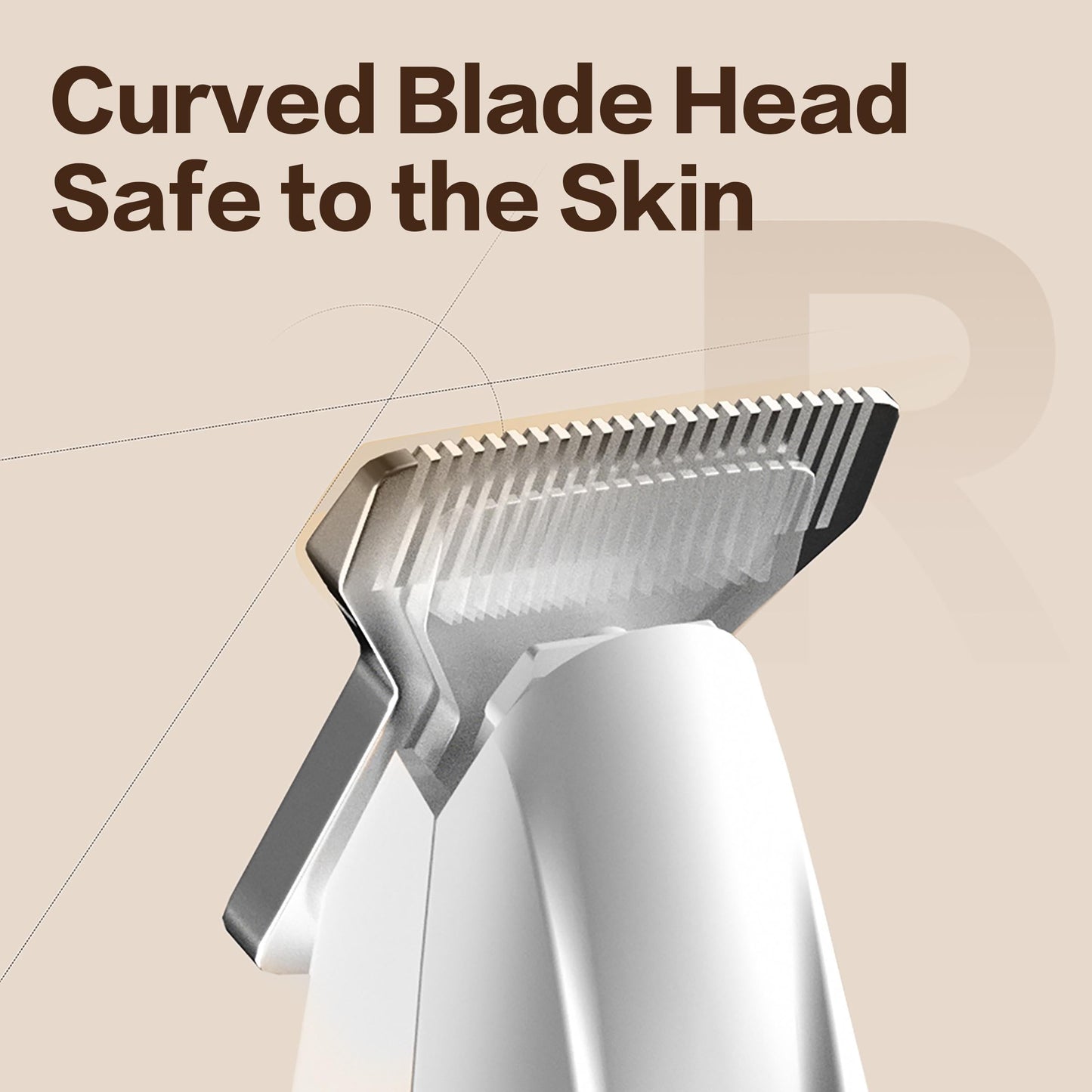 Rechargeable silent dog paw trimmer by Cashymart, showing a handheld grooming device trimming a dog's paw hair.