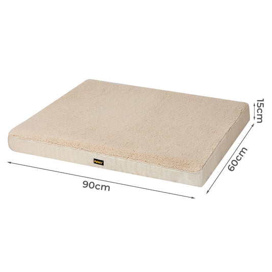 IDropship Pawz dog bed and soft pet mat with removable washable cushion, ideal for cats and dogs. Comfortable and cozy pet bedding.