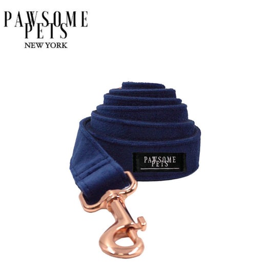 LEASH -  NAVY BLUE - Pawsome Pyjamas