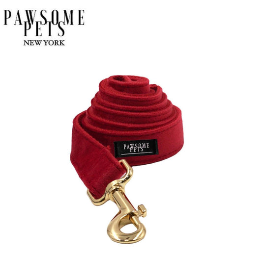 LEASH - ROYAL RED - Pawsome Pyjamas