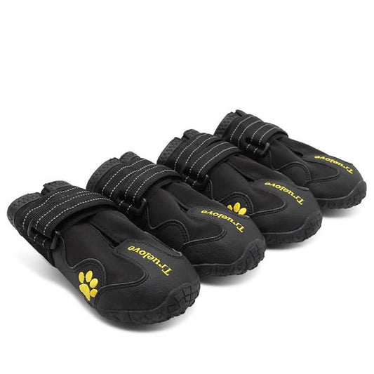 True Love Outdoor Adventure Dog Shoes - Black, Size 2 - Pawsome Pyjamas