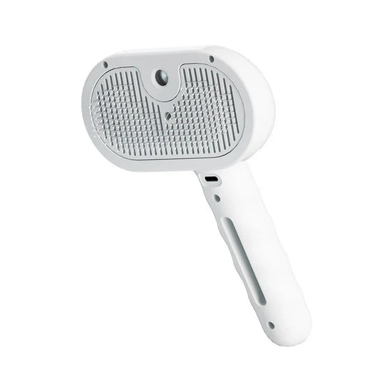 Dog comb massage brush by Cashymart for cats and dogs, featuring soft bristles for gentle grooming and coat care.