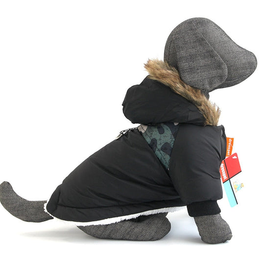 NNEOBA winter pet clothes for small dogs, cozy and warm pet apparel designed to keep small dogs comfortable in cold weather.
