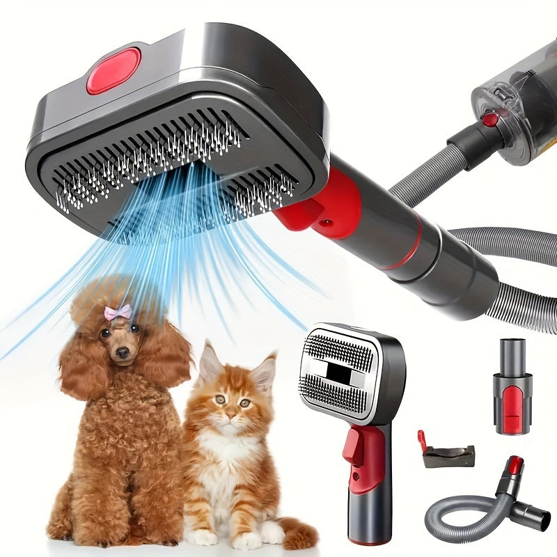 TM Pet Vacuum Attachment Kit for V7–V15 vacuum cleaners, includes brushes and nozzles for pet hair removal and deep cleaning.