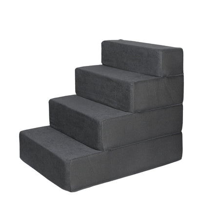 IDropship PaWz Dog Stairs and Ramp for pets, portable climbing aid for dogs and cats, pet supplies with non-slip steps