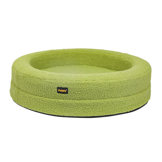 Orthopedic calming dog and cat bed with memory foam from IDropship, featuring plush fabric and supportive sofa design.