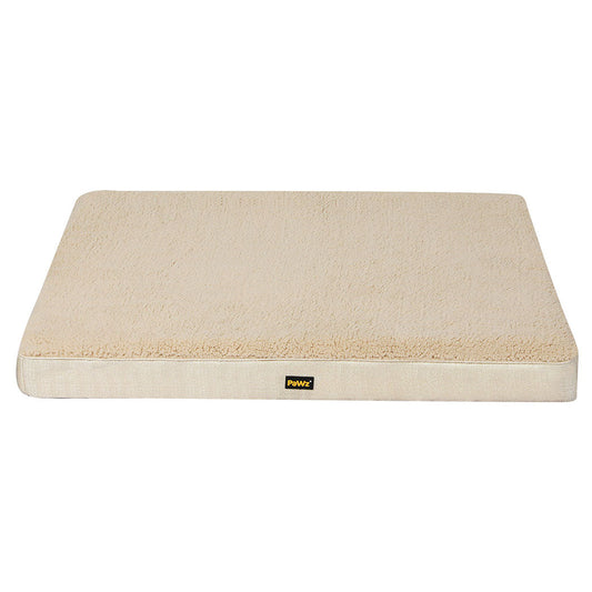 IDropship Pawz dog bed with soft fabric cushion, removable washable cover, ideal for cats and dogs, cozy pet sleeping mat