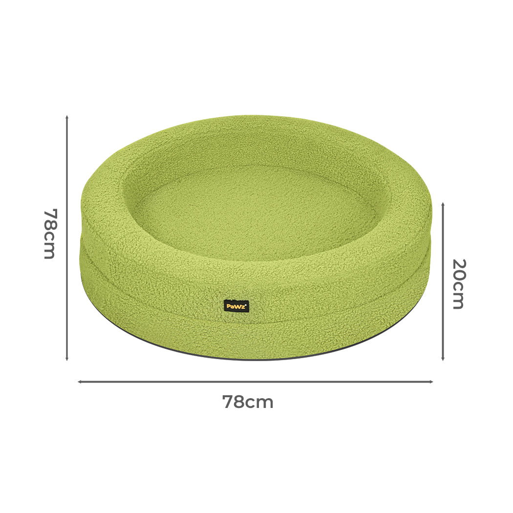 IDropship Pawz Pet Orthopedic Calming Bed with memory foam for dogs and cats, plush sofa-style pet bed for comfort and support