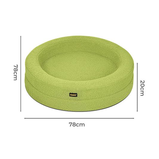 IDropship Pawz Pet Orthopedic Calming Bed with memory foam for dogs and cats, plush sofa-style pet bed for comfort and support
