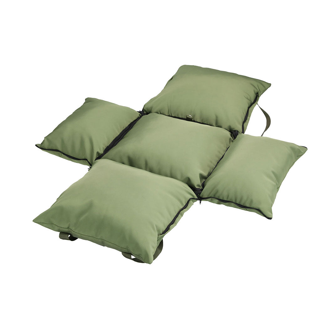 Green PaWz Dog Car Seat Booster Belt by IDropship, a secure harness accessory for safe pet travel.