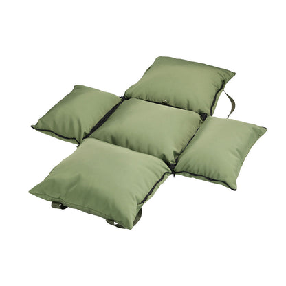 Green PaWz Dog Car Seat Booster Belt by IDropship, a secure harness accessory for safe pet travel.