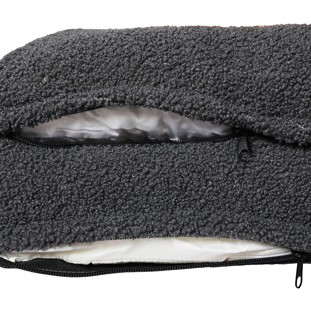 IDropship PaWz Memory Foam Pet Sofa Bed for cats and dogs, showing cozy, cushioned pet bed with soft fabric and supportive foam interior.