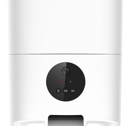 IDropship PaWz 6L automatic pet feeder with camera, suitable for cats and dogs, featuring a large food capacity and camera for monitoring.