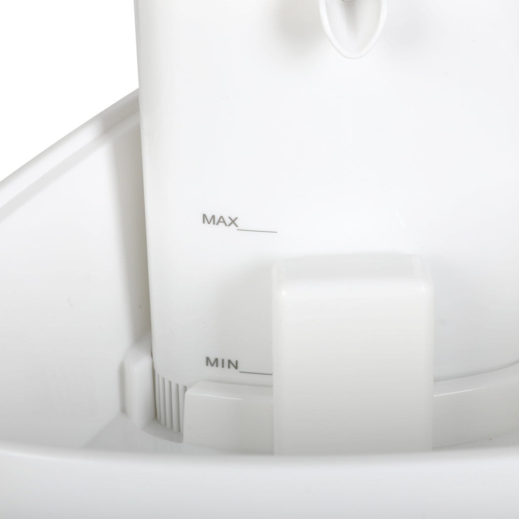IDropship PaWz electric pet water fountain for cats and dogs, showing a sleek, modern design with flowing water spout.