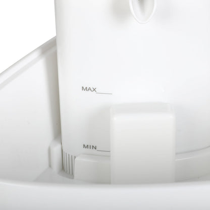 IDropship PaWz electric pet water fountain for cats and dogs, showing a sleek, modern design with flowing water spout.