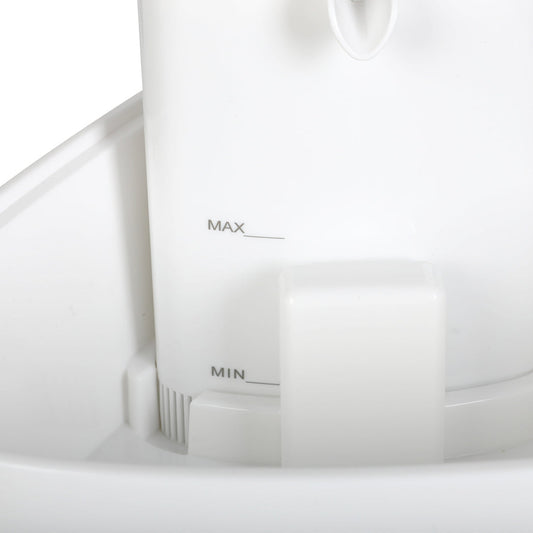 IDropship PaWz electric pet water fountain for cats and dogs, showing a sleek, modern design with flowing water spout.
