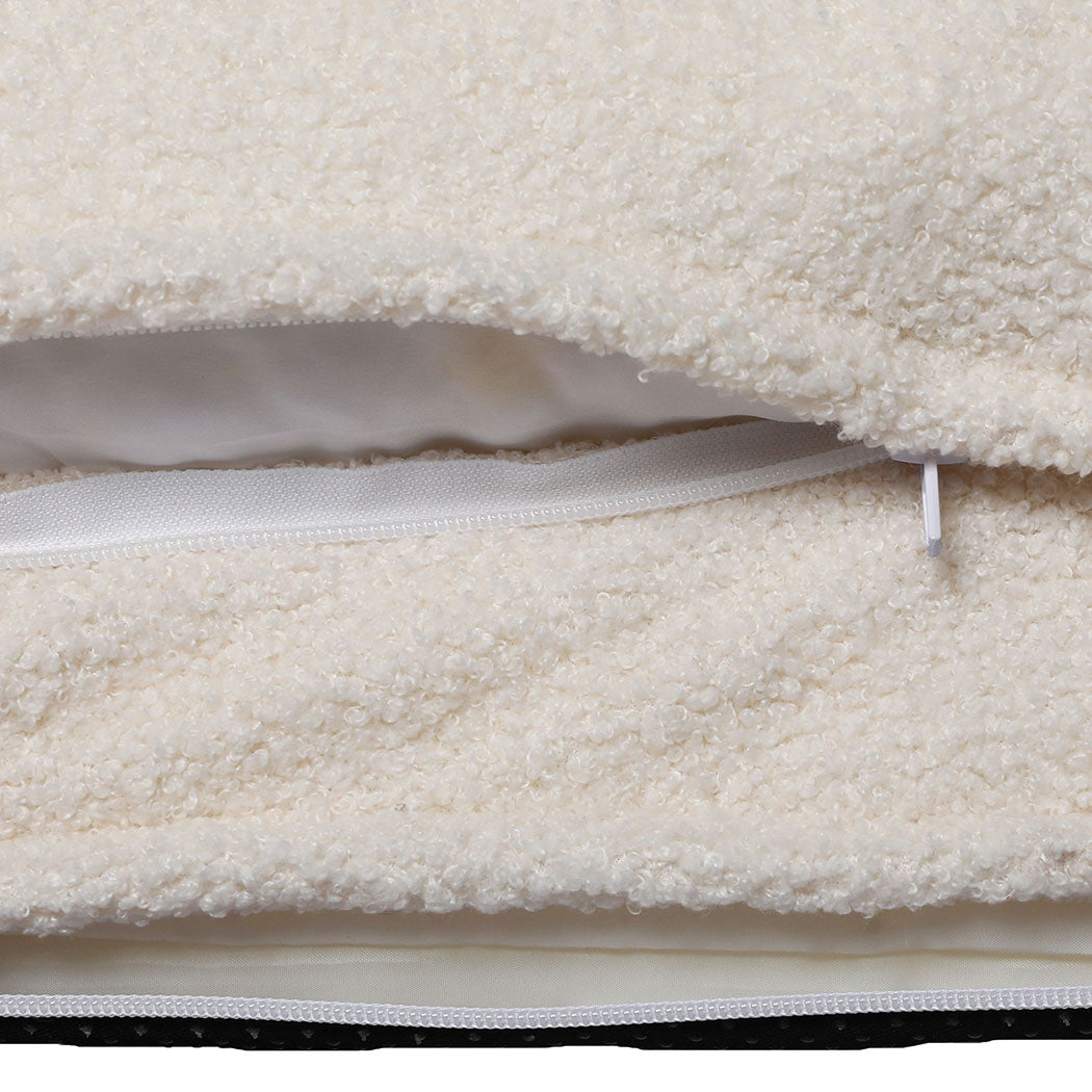 IDropship PaWz Memory Foam Pet Sofa Bed for cats and dogs, plush cushioning and cozy design in a stylish pet bed setting.