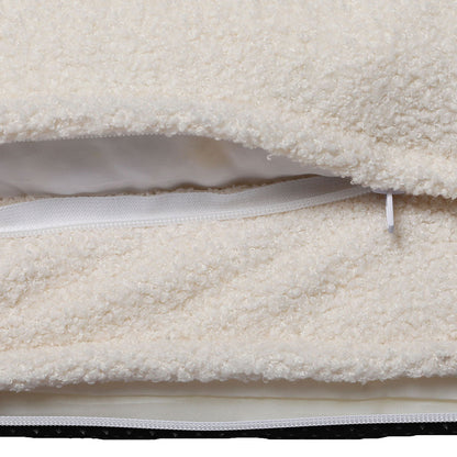 IDropship PaWz Memory Foam Pet Sofa Bed with plush fabric, suitable for cats and dogs, showcasing a cozy, cushioned pet resting area.