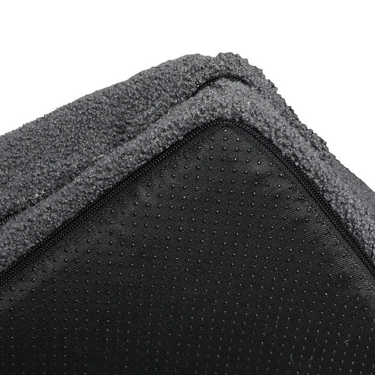 IDropship PaWz memory foam pet sofa bed with plush fabric, suitable for cats and dogs, shown in a cozy, inviting setting.