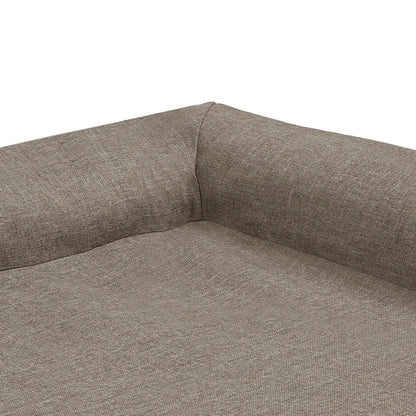 IDropship Pawz Orthopedic Dog Bed in coffee color, cozy and supportive bedding for dogs and cats, ideal for comfort and relaxation.